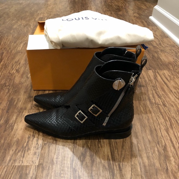jumble flat ankle boot